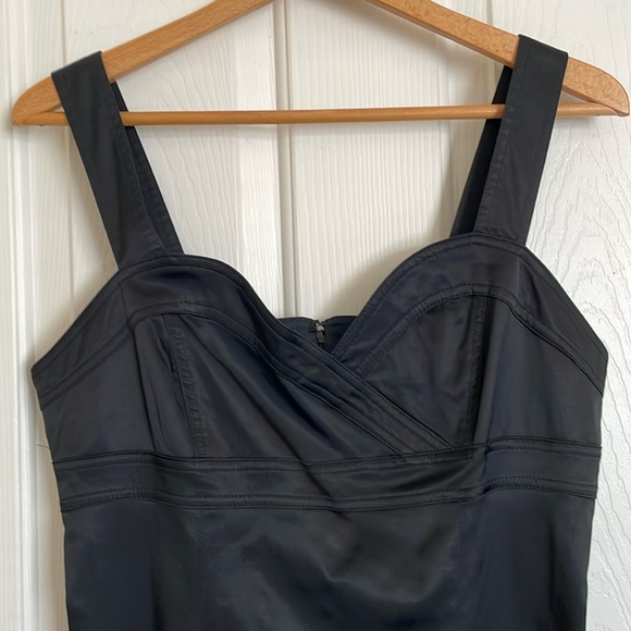 Roccobarocco Black Sheath Pencil Cocktail dress size 12 - Picture 3 of 13